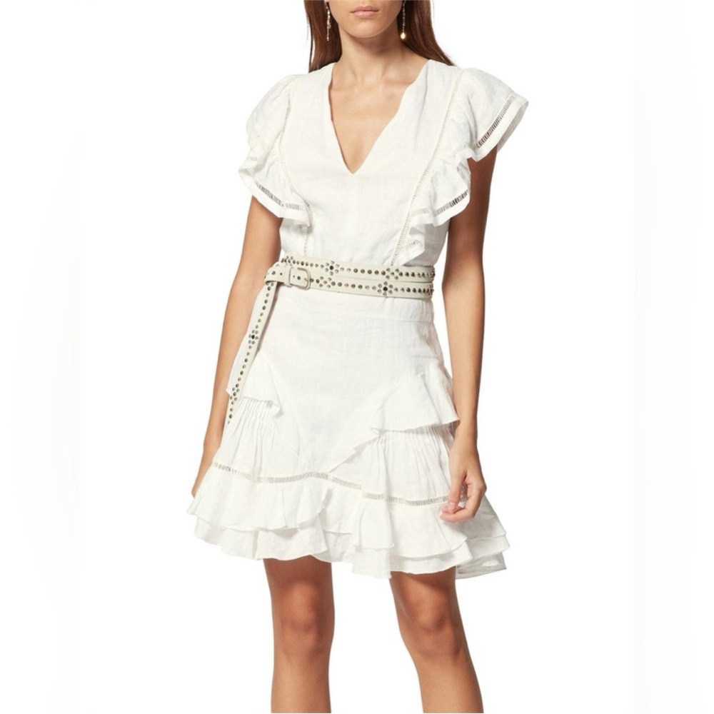 Isabel Marant Etoile Audrey Dress in white size 4